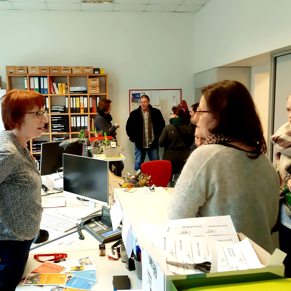 Bewerbungsberatung im Schulsekretariat