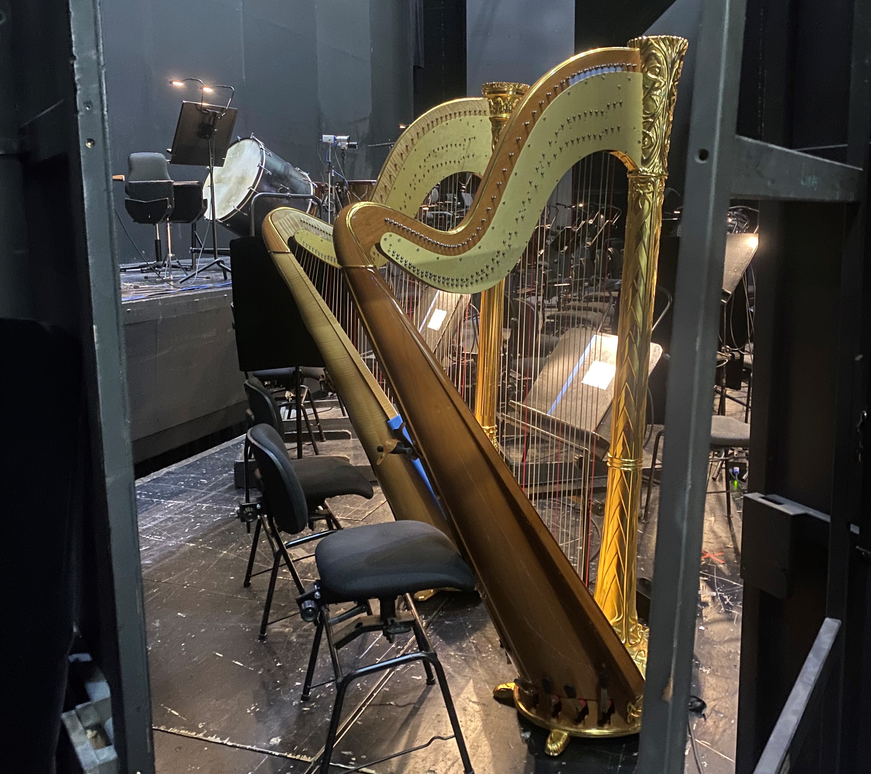 Harfen im Orchester