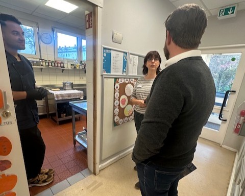 Kieztour mit Stadtrat für Jugend und Gesundheit, Simon Hertel