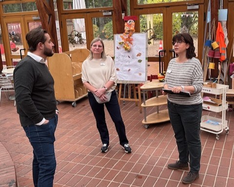 Kieztour mit Stadtrat für Jugend und Gesundheit, Simon Hertel